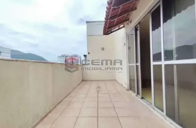 Cobertura com 2 quartos à venda na rua eduardo guinle, botafogo, rio de janeiro, 109 m2 por r$ 1.160.000