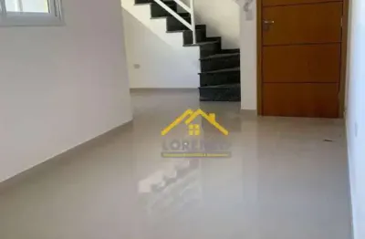 Cobertura com 2 dormitórios à venda, 92 m² por r$ 390.000,00 - vila linda - santo andré/sp