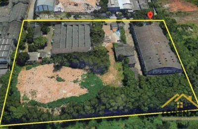 Terreno à venda, 17115 m² por r$ 34.950.000,00 - campestre - santo andré/sp