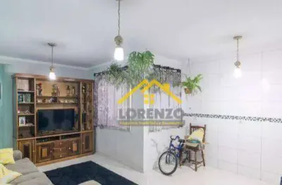 Cobertura com 3 dormitórios à venda, 144 m² por r$ 650.000,01 - vila alzira - santo andré/sp