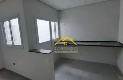 Cobertura com 2 dormitórios à venda, 100 m² por r$ 530.000,00 - vila curuçá - santo andré/sp