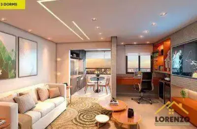 Apartamento com 3 dormitórios à venda, 75 m² por r$ 764.415,95 - centro - são bernardo do campo/sp