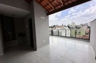 Cobertura com 2 dormitórios à venda, 95 m² por r$ 439.000,00 - vila alice - santo andré/sp