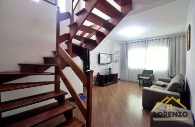 Sobrado à venda, 173 m² por r$ 762.000,00 - vila guiomar - santo andré/sp