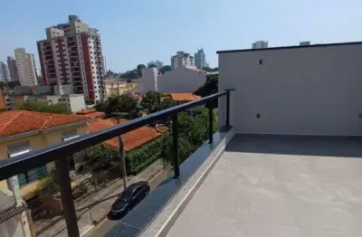 Cobertura com 2 dormitórios à venda, 80 m² por r$ 540.000,00 - jardim bela vista - santo andré/sp