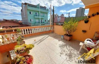 Sobrado com 2 dormitórios à venda, 218 m² por r$ 750.000,00 - vila floresta - santo andré/sp