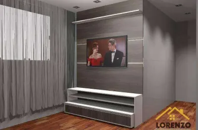 Apartamento com 2 dormitórios à venda, 44 m² por r$ 275.000,00 - parque são vicente - mauá/sp