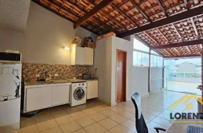 Cobertura à venda, 136 m² por r$ 583.000,00 - vila américa - santo andré/sp