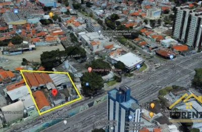 Galpão à venda, 1800 m² por r$ 8.995.000,00 - vila alzira - santo andré/sp