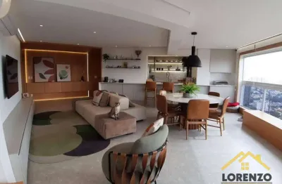 Apartamento à venda, 160 m² por r$ 2.290.000,00 - bairro jardim - santo andré/sp