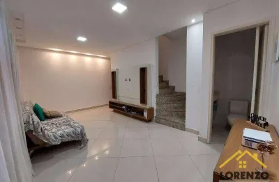 Sobrado com 3 dormitórios à venda, 181 m² por R$ 430.000,00 - Vila Pires - Santo André/SP