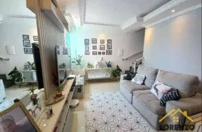 Cobertura com 3 dormitórios à venda, 136 m² por r$ 600.000,00 - vila bastos - santo andré/sp