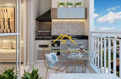 Apartamento com 2 dormitórios à venda, 65 m² por r$ 682.473,07 - campestre - santo andré/sp