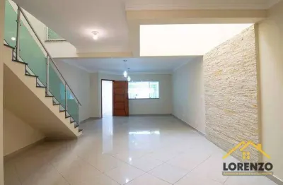 Sobrado na rua das rosas com 3 dormitórios à venda, 160 m² por r$ 750.000 - vila marina - santo andré/sp