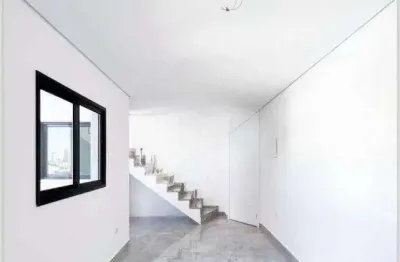 Cobertura com 2 dormitórios à venda, 95 m² por r$ 580.000,00 - vila pires - santo andré/sp