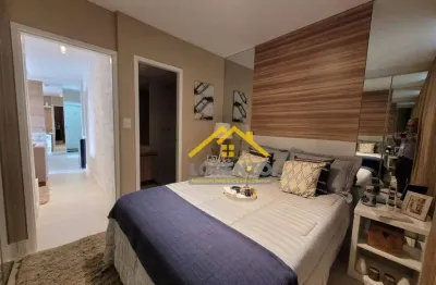 Apartamento com 3 dormitórios à venda, 57 m² por r$ 486.600,00 - vila valparaíso - santo andré/sp