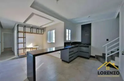 Cobertura com 2 dormitórios à venda, 116 m² por r$ 520.000 - vila alice - santo andré/sp