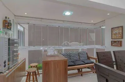 Apartamento à venda, 122 m² por r$ 980.000,00 - jardim - santo andré/sp