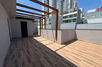 Cobertura com 2 dormitórios à venda, 92 m² por r$ 550.000,00 - vila floresta - santo andré/sp