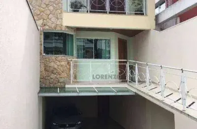 Sobrado à venda, 289 m² por r$ 1.080.000,00 - vila assunção - santo andré/sp