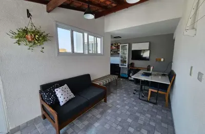 Cobertura com 2 dormitórios à venda, 92 m² por r$ 425.000,00 - vila assunção - santo andré/sp