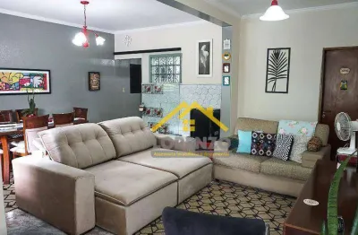 Casa com 3 dormitórios à venda, 270 m² por r$ 1.000.000,00 - campestre - santo andré/sp