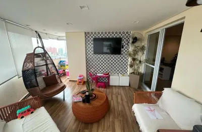 Apartamento à venda, 126 m² por r$ 1.430.000,00 - vila scarpelli - santo andré/sp