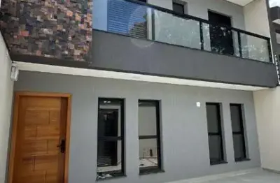 Sobrado à venda, 154 m² por r$ 887.500,00 - vila scarpelli - santo andré/sp