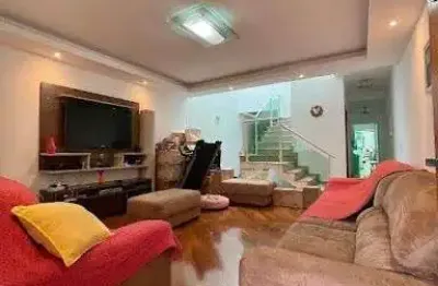 Sobrado com 3 dormitórios à venda, 162 m² por r$ 800.000,00 - vila floresta - santo andré/sp