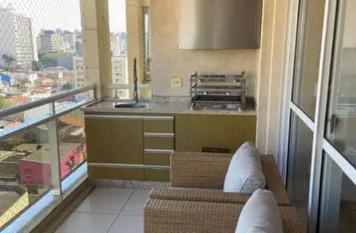 Apartamento com 3 dormitórios para alugar, 128 m² por r$ 6.500,00/mês - centro - santo andré/sp