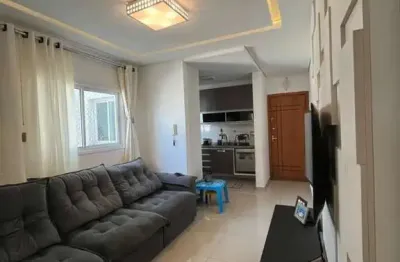 Cobertura com 2 dormitórios à venda, 124 m² por r$ 585.000,00 - vila assunção - santo andré/sp