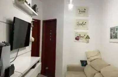 Apartamento com 2 dormitórios à venda, 50 m² por r$ 370.000 - vila scarpelli - santo andré/sp