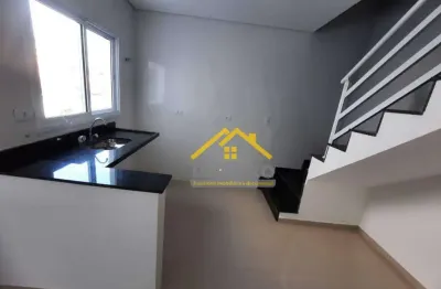 Cobertura com 2 dormitórios à venda, 100 m² por r$ 413.900,00 - parque novo oratório - santo andré/sp