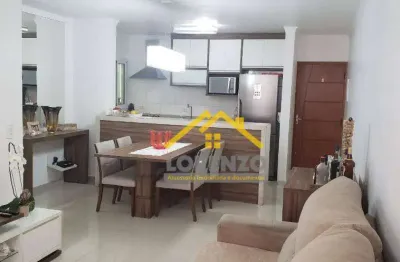 Cobertura com 3 dormitórios à venda, 170 m² por r$ 700.000,00 - campestre - santo andré/sp