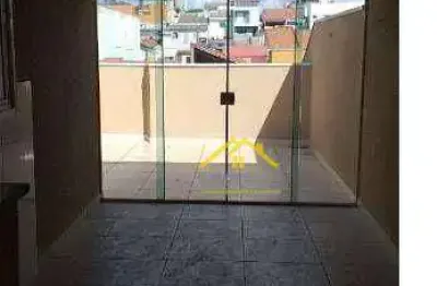 Cobertura com 2 dormitórios à venda, 100 m² por r$ 420.000,00 - vila camilópolis - santo andré/sp