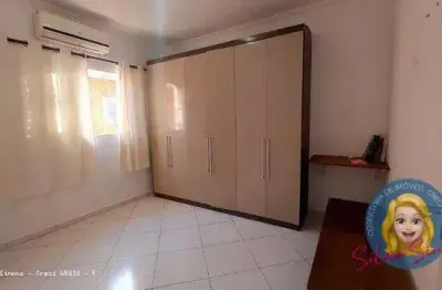 Casa em condomínio para venda em são vicente, japuí, 2 dormitórios, 2 banheiros, 1 vaga