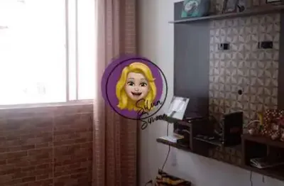 Apartamento para venda em santos, saboó, 2 dormitórios, 1 banheiro, 1 vaga