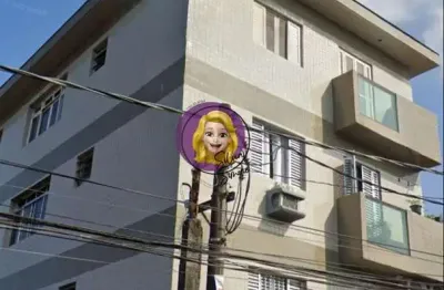 Apartamento para venda em são vicente, parque bitaru, 2 dormitórios, 2 banheiros, 1 vaga