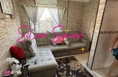 Casa para venda em são vicente, parque bitaru, 3 dormitórios, 1 banheiro, 1 vaga