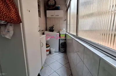 Apartamento para venda em santos, aparecida, 2 dormitórios, 1 banheiro, 1 vaga
