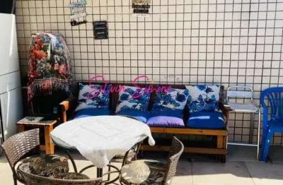 Apartamento para venda em santos, embaré, 2 dormitórios, 1 suíte, 3 banheiros, 1 vaga