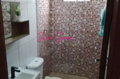 Casa sobreposta para venda em são vicente, vila margarida, 2 dormitórios, 2 banheiros, 1 vaga