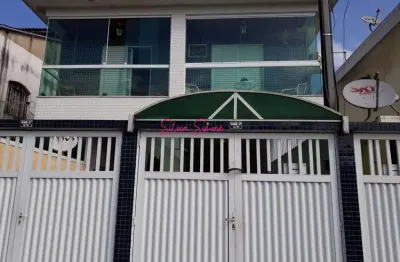 Casa sobreposta para venda em são vicente, vila voturua, 3 dormitórios, 1 suíte, 3 banheiros, 2 vagas
