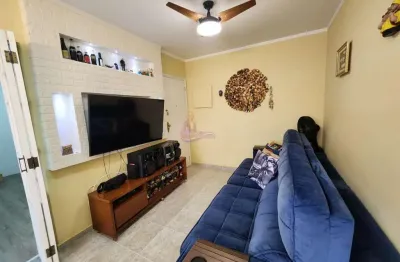 Apartamento para venda em santos, ponta da praia, 2 dormitórios, 1 banheiro, 1 vaga