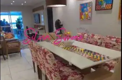 Apartamento para venda em praia grande, boqueirão, 3 dormitórios, 2 suítes, 1 banheiro, 2 vagas