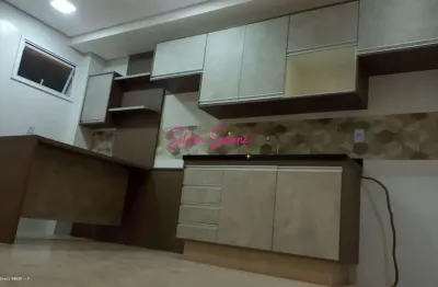 Sala living para locação em são vicente, parque são vicente, 1 dormitório, 1 banheiro