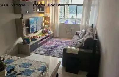 Apartamento para venda em são vicente, centro, 2 dormitórios, 2 banheiros, 2 vagas