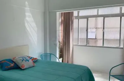 Apartamento para locação em santos, ponta da praia, 1 dormitório, 1 banheiro