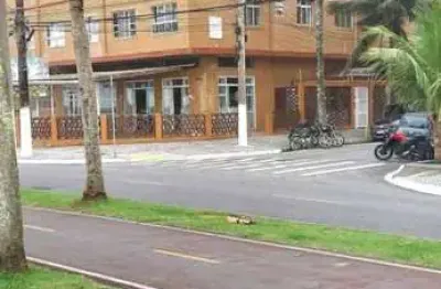 Kitnet pé na areia no real praia grande  porteira fechada | silvia simone imóveis