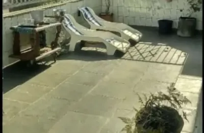 Cobertura no Guarujá com 3 dormitórios e churrasqueira | Silvia Simone Imóveis